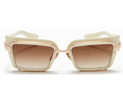 Lentes de Sol Balmain diseño Admirable White Gold