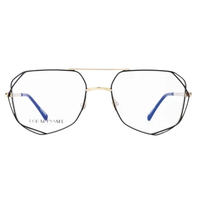 Lentes Oftálmicos For Arts Sake diseño Genius Two Gold
