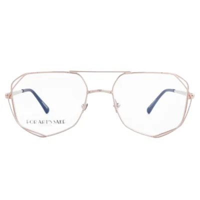Lentes Oftálmicos For Arts Sake diseño Genius Two Silver