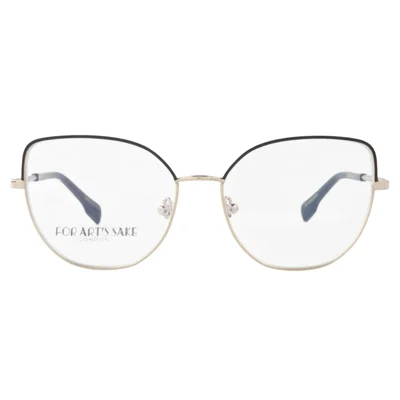 Lentes Oftálmicos For Arts Sake diseño Ophelia Gold Black