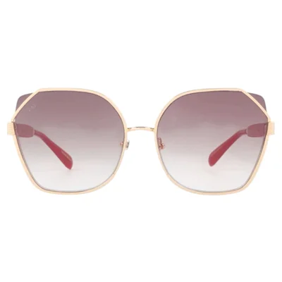 Lentes de Sol For Arts Sake diseño Montage Gold Red