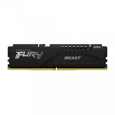 Memoria RAM Kingston Fury Beast Black DDR5, 5200MHz, 8GB, CL40, XMP