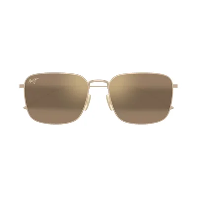 Lentes de Sol Maui Jim Dorado para Hombre