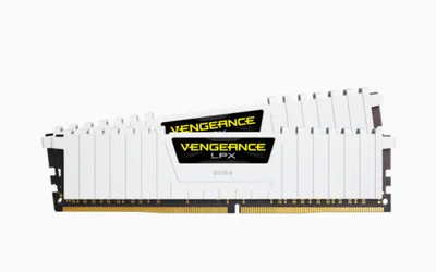 Kit Memoria RAM Corsair Vengeance LPX DDR4, 3200MHz, 16GB - 2 x 8GB, CL16, XMP, Blanco