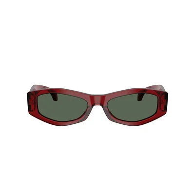 Lentes de Sol Versace Burdeos Transparente para Mujer