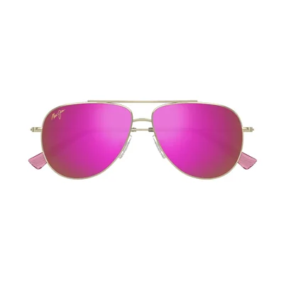 Lentes de Sol Maui Jim Dorado Unisex
