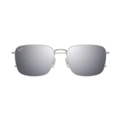 Lentes de Sol Maui Jim Plata para Hombre