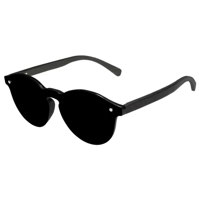 Lentes de sol polarizados Rivacc | Madera de bambú | Niza - Ultra black.