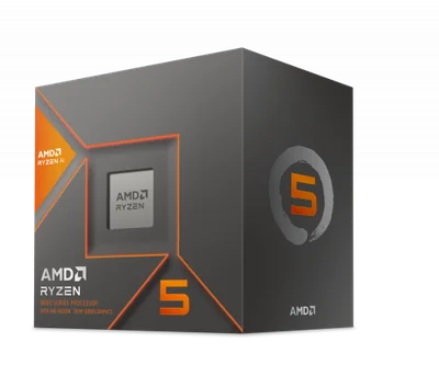 Procesador AMD Ryzen 5 8600G con AMD Radeon Graphics, Socket AM5, 5GHz, 6 Núcleos, 16MB Caché - Incluye Disipador