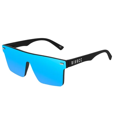 Lentes de sol polarizados Rivacc | Texas - Ice blue mirror.