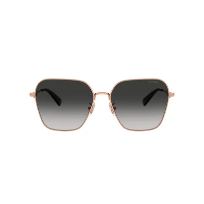Lentes de Sol Coach Oro Rosado para Mujer