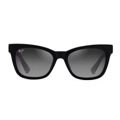 Lentes de Sol Maui Jim Negro Brillante MJ0689S-001 para Mujer