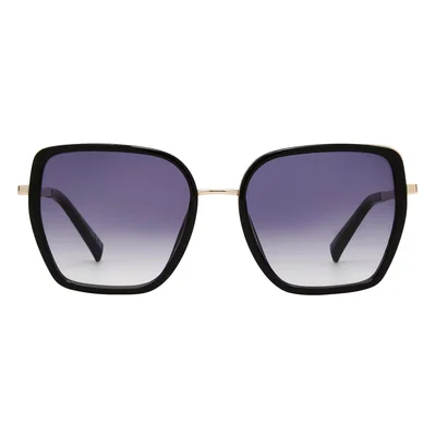 Lentes de Sol Foster Grant Negro FG 25 462 BLK para Mujer