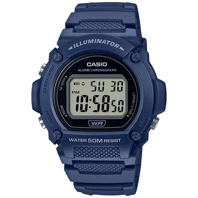 Reloj CASIO W-219H-2AVCF Cab Res Core HD Digital