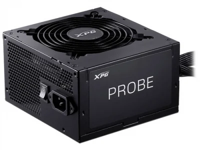 Fuente de Poder XPG PROBE 80 PLUS Bronze ATX, 24-pin ATX, 120mm, 600W