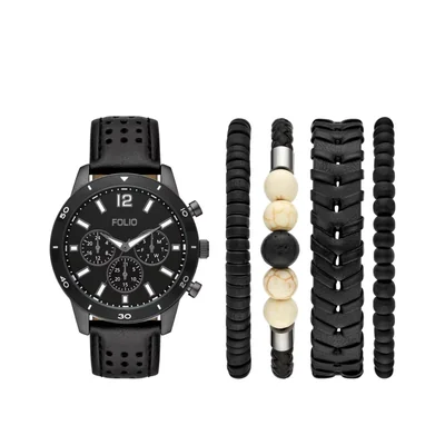Set de Reloj y Pulsera Folio para Caballero FMDFL6090