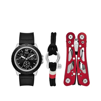 Set de Reloj y Pulsera con Multiherramienta Folio para Caballero FMDFL6097