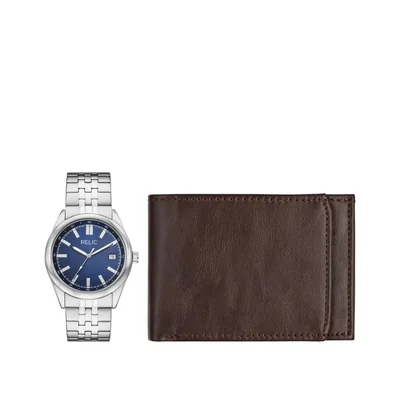 Set de Reloj y Cartera Relic para Caballero ZR97033