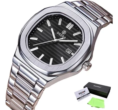 Reloj Ogeda Para Hombre, Elegantes Relojes Para Caballero