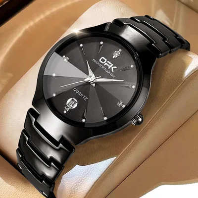 Opk Reloj Hombre De Cuarzo Acero Impermeable Y Original 8105