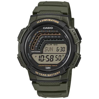 Reloj Casio Caballero Ws-1800-3avcf