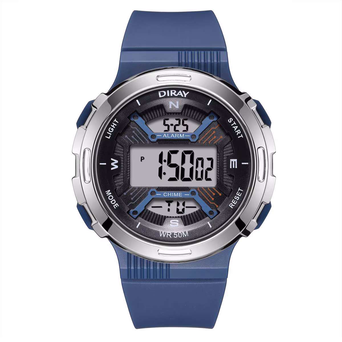Reloj de Pulsera Diray Azul para Caballero