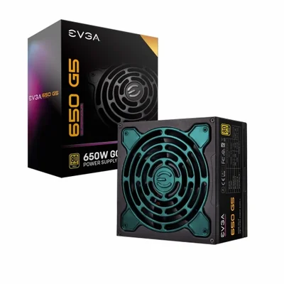 Fuente de Poder EVGA SUPERNOVA 650 G5 80 PLUS Gold ATX, Modular, 24-pin ATX, 135mm, 650W
