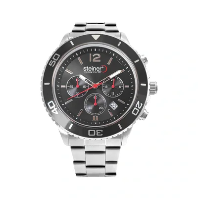 Reloj Análogo Steiner para Caballero ST25368ME Color Plata