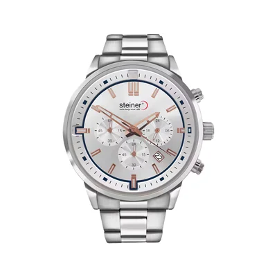 Reloj Análogo Steiner para Caballero Steiner ST25372ME Color Plata