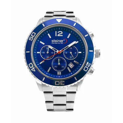 Reloj Análogo Steiner para Caballero Steiner ST25371ME Color Plata