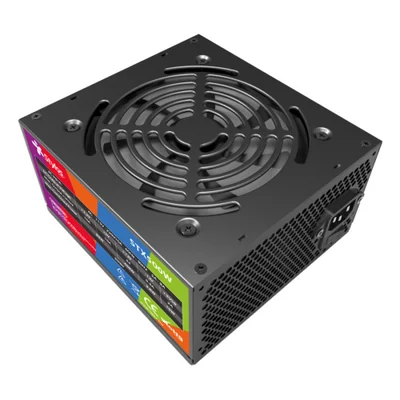 Fuente de Poder Stylos STFPATX1B ATX, 24-pin ATX, 120mm, 500W