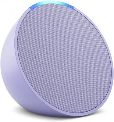 Amazon Asistente de Voz Echo Pop, Inalámbrico, WiFi, Bluetooth, Morado