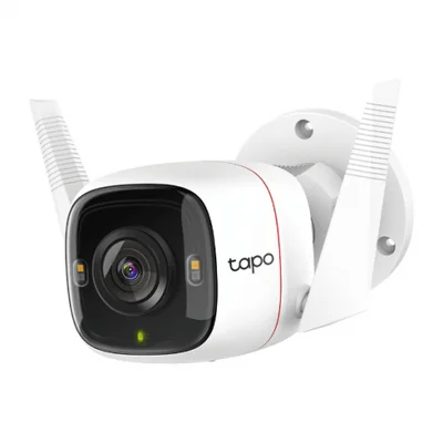 TP-Link Cámara de Seguridad IP Smart WiFi Bullet IR para Interiores/Exteriores Tapo C320WS, Inalámbrico, 2160 x 1440 Pixeles, Día/Noche