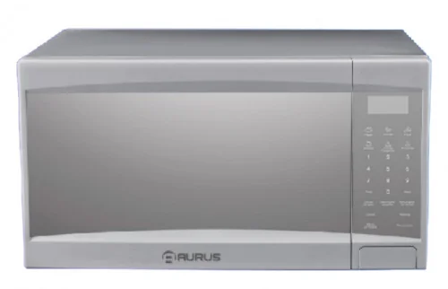 Aurus Horno de Microondas AMP11GS, 1.1 Pies Cúbicos, 1000W, Plata