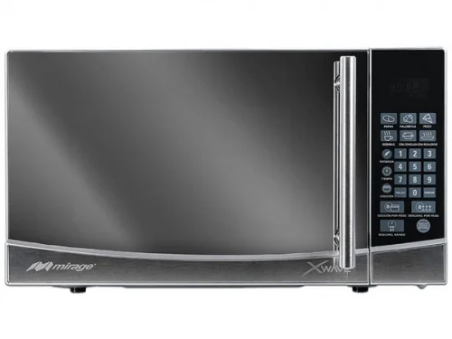 Mirage Horno de Microondas MWD020E, 0.7 Pies Cúbicos, 700W, 20 Litros, Plata
