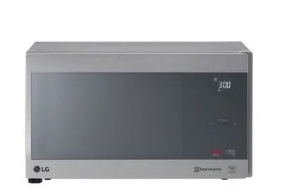 LG Horno de Microondas MS1596CIR, 1.5 Pies Cúbicos, 1350W, 42 Litros, Plata