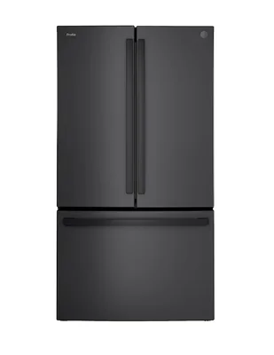 Refrigerador bottom mount Ge Profile 22 pies cúbicos tecnología no frost y fábrica de hielos PWN22JBWCKB