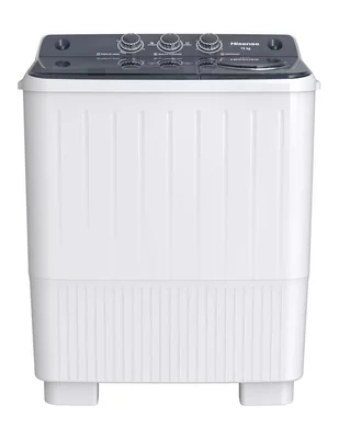 Lavadora doble tina Hisense 13 kg semiautomática carga superior WSA1304P