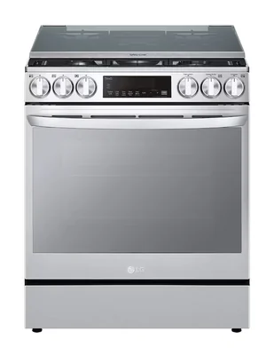 Estufa de piso a gas LP Lg Lupin 2 75.8 cm LRGL5847S de 6 quemadores
