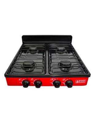 Parrilla Super Flama 4Q-R de lámina