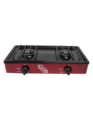 Parrilla Iusa PGLP 2QV de acero