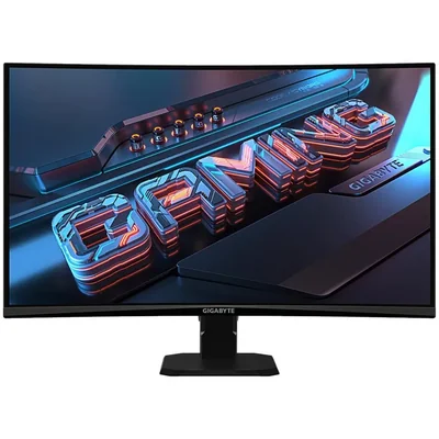 Monitor gamer curvo 27 gigabyte gs27fc us 1ms 180hz full hd va hdmi dp freesync
