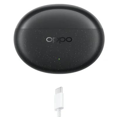 OPPO Enco Air4 Pro Negro, Cancelación de Ruido, 44 Horas de Reproducci