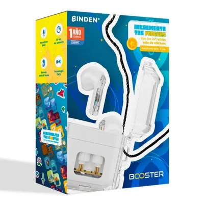BINDEN - Audifonos Gamer Dark Booster, Inalámbricos, Bluetooth 5.3, Es