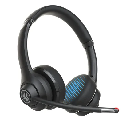 JLab Go Work Auriculares inalámbricos con micrófono Boom | Bluetooth o