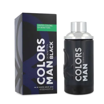 BENETTON COLORS MAN BLACK 200ML EDT