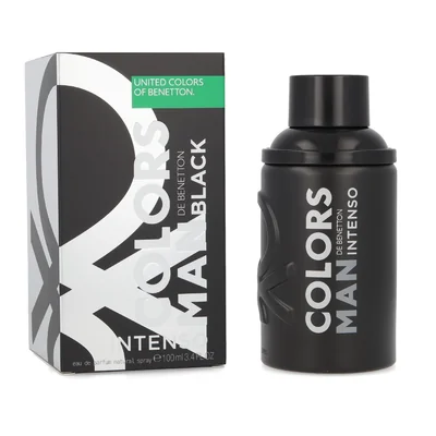 BENETTON COLORS MAN BLACK INTENSO 100ML EDP