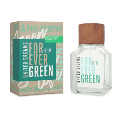 BENETTON FOREVER GREEN HIM 100ML EDT SIN CELOFAN