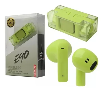 Audífonos Manos Libres Bluetooth E90 True Wireless Verde