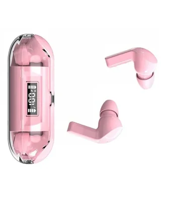 Manos Libres Audifonos Bluetooth Tm20 Tws Rosa